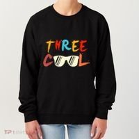 Funny Three Cool Glasses Years Old 3rd Birthday Anniversary Women's Sweatshirt thumb 0