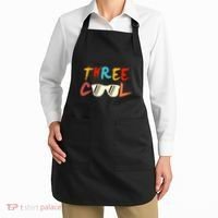 Funny Three Cool Glasses Years Old 3rd Birthday Anniversary Apron thumb 2