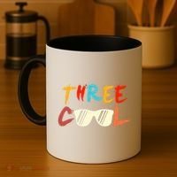 Funny Three Cool Glasses Years Old 3rd Birthday Anniversary Coffee Mug thumb 4