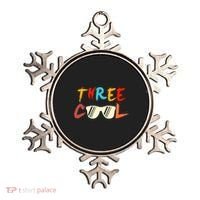 Funny Three Cool Glasses Years Old 3rd Birthday Anniversary Ornament thumb 0