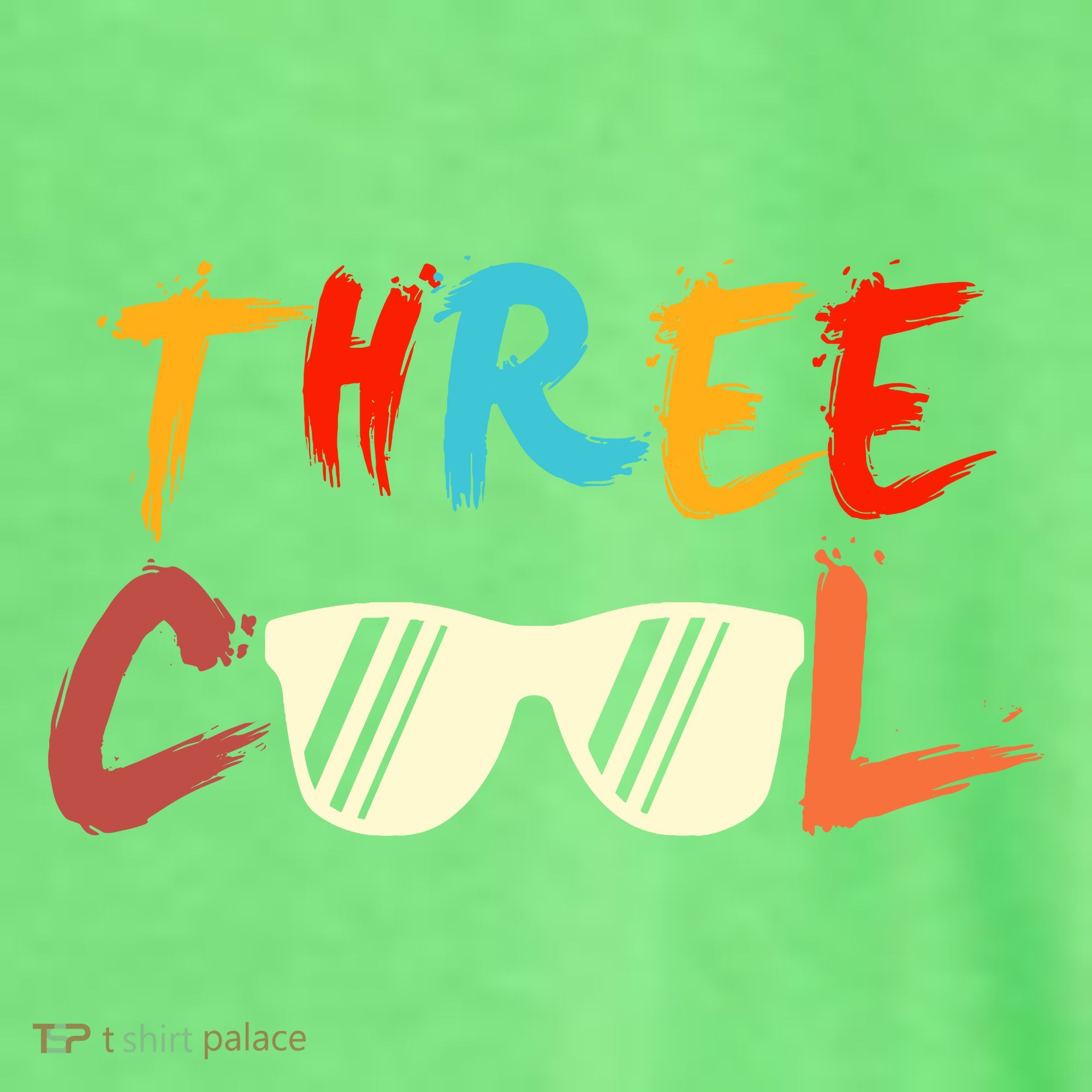 Funny Three Cool Glasses Years Old 3rd Birthday Anniversary Hat