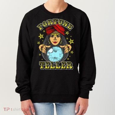 Fortune Teller Costume Circus Staff Vintage Carnival Theme Women's Sweatshirt