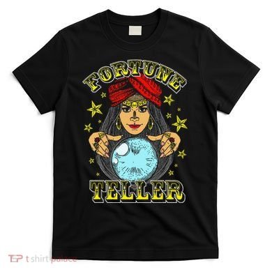 Fortune Teller Costume Circus Staff Vintage Carnival Theme T-Shirt