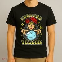 Fortune Teller Costume Circus Staff Vintage Carnival Theme T-Shirt thumb 3