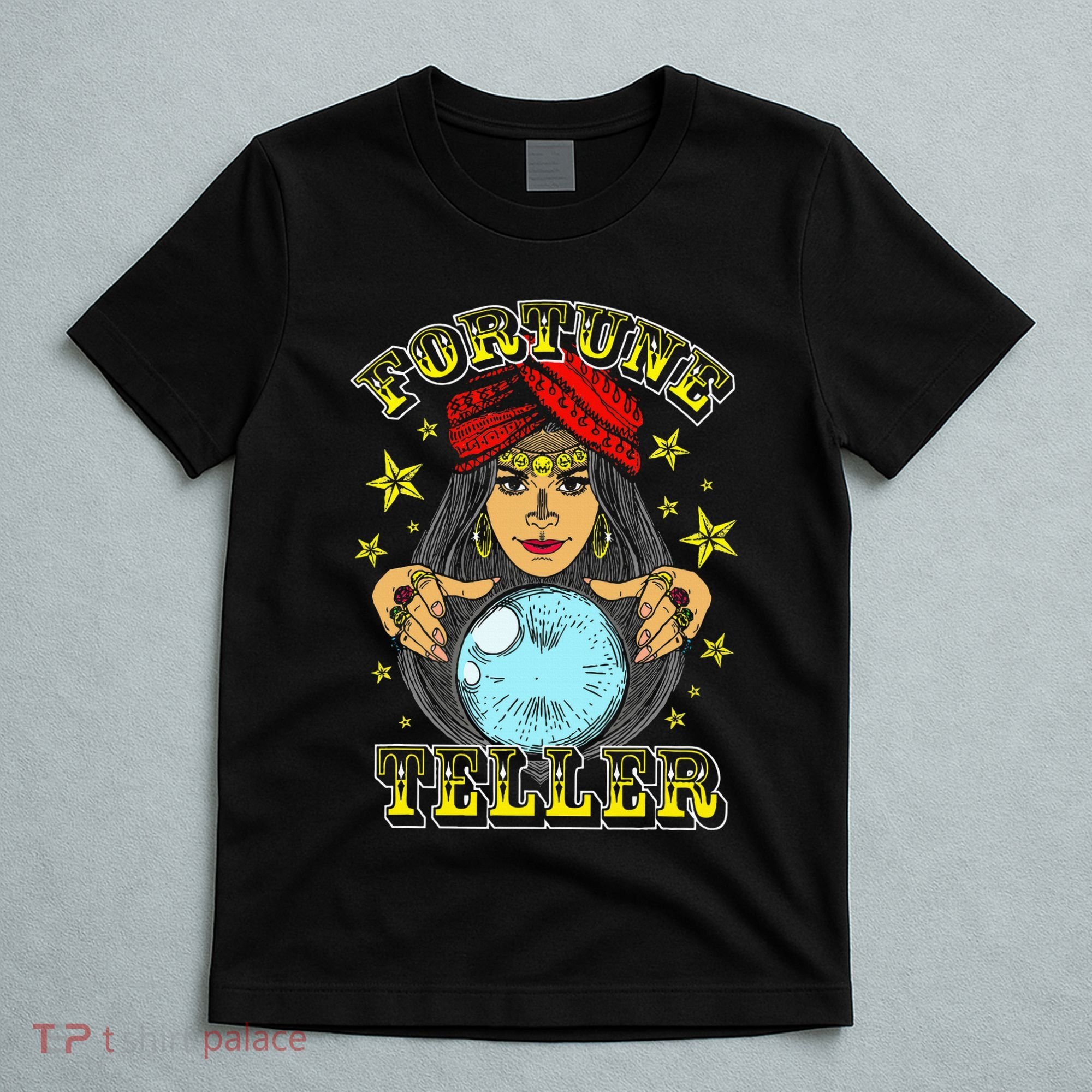 Fortune Teller Costume Circus Staff Vintage Carnival Theme T-Shirt