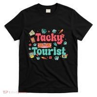 Funny Tourist Costume Tie Dye Tacky Traveler Tacky Tourist Gift T-Shirt thumb 0