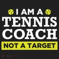 Funny Tennis Coach Gift Not A Target Tumbler thumb 3