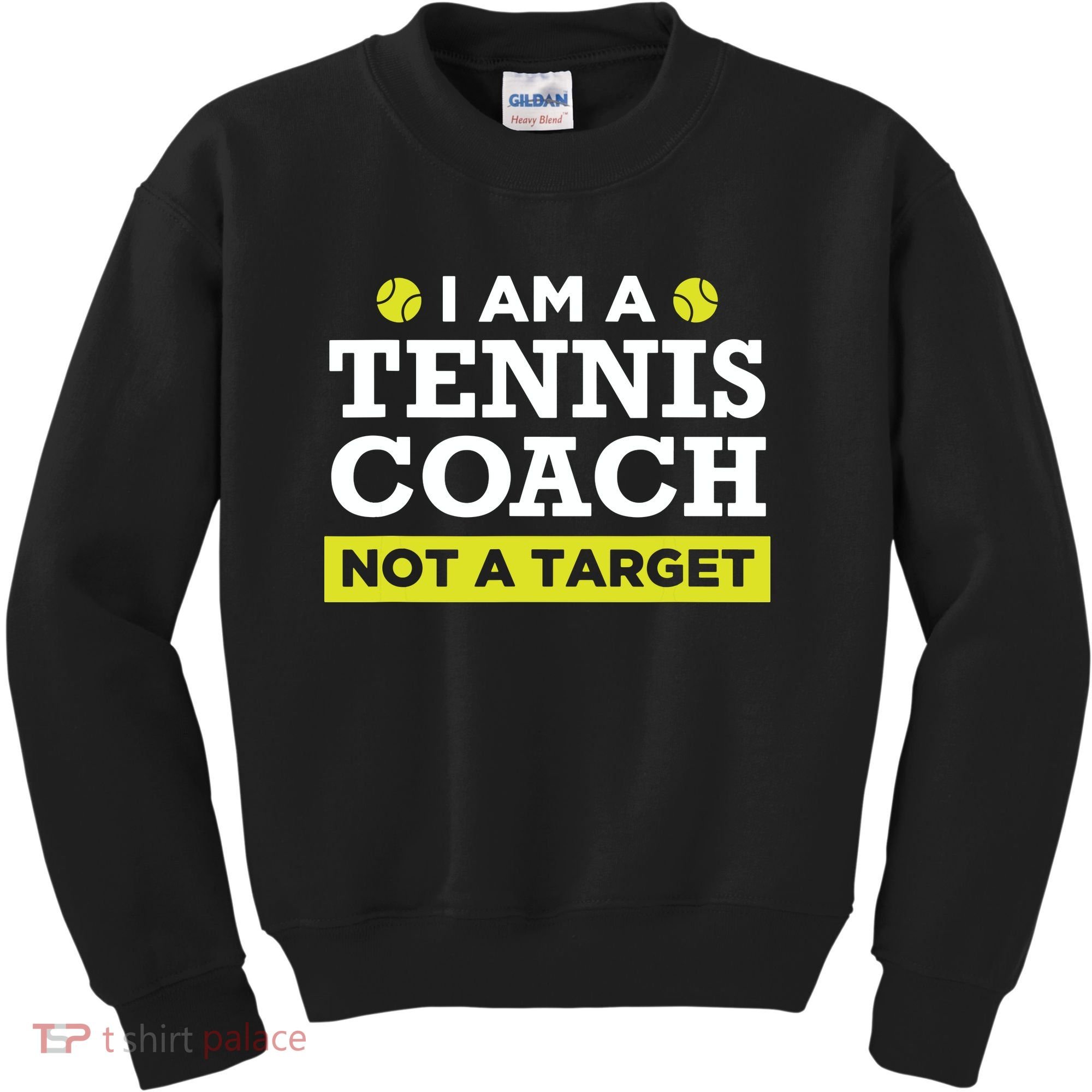 Funny Tennis Coach Gift Not A Target Kids Sweatshirt