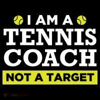 Funny Tennis Coach Gift Not A Target Kids Long Sleeve Shirt thumb 2