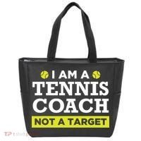 Funny Tennis Coach Gift Not A Target Tote Bag thumb 0