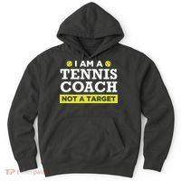 Funny Tennis Coach Gift Not A Target Hoodie thumb 0
