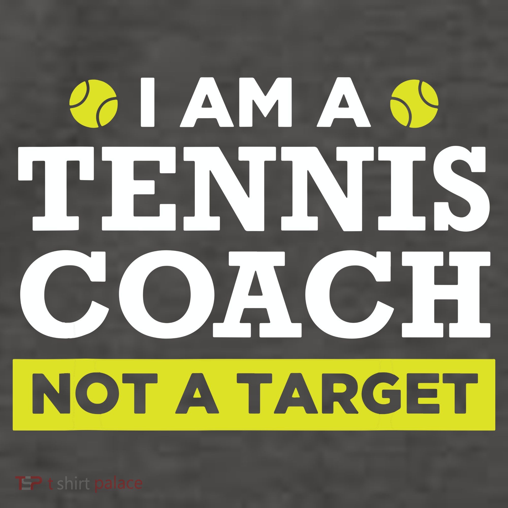 Funny Tennis Coach Gift Not A Target Women's Tank Top