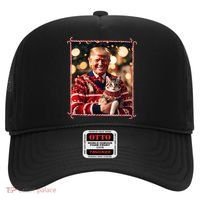 Funny Trump Christmas Sweater For Cat Lovers Hat thumb 0