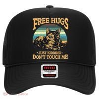 Free Tortoiseshell Cat Hugs Just Kidding Dont Touch Me Hat thumb 0