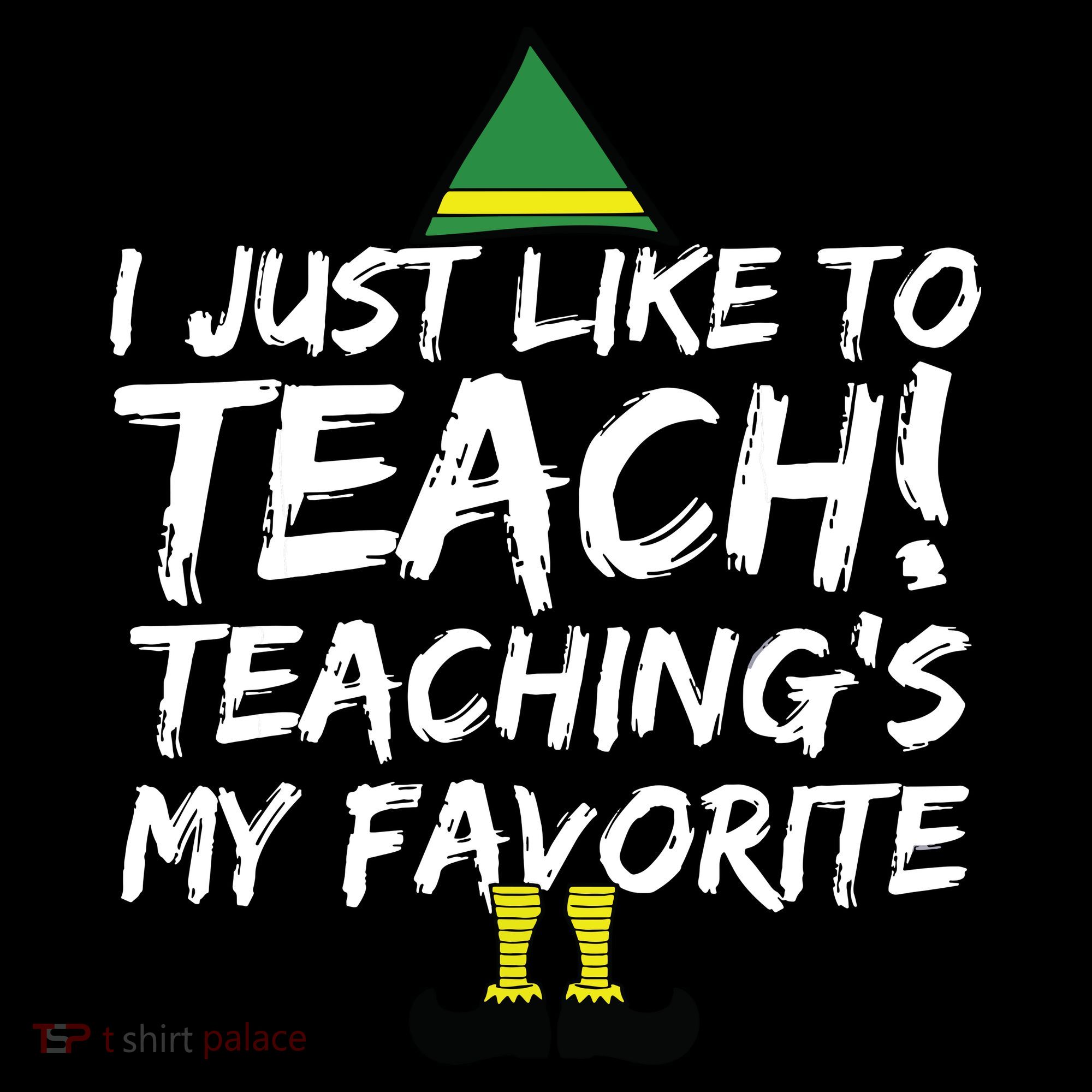 Funny Teacher Christmas Teaching Is My Favorite Coffee Mug