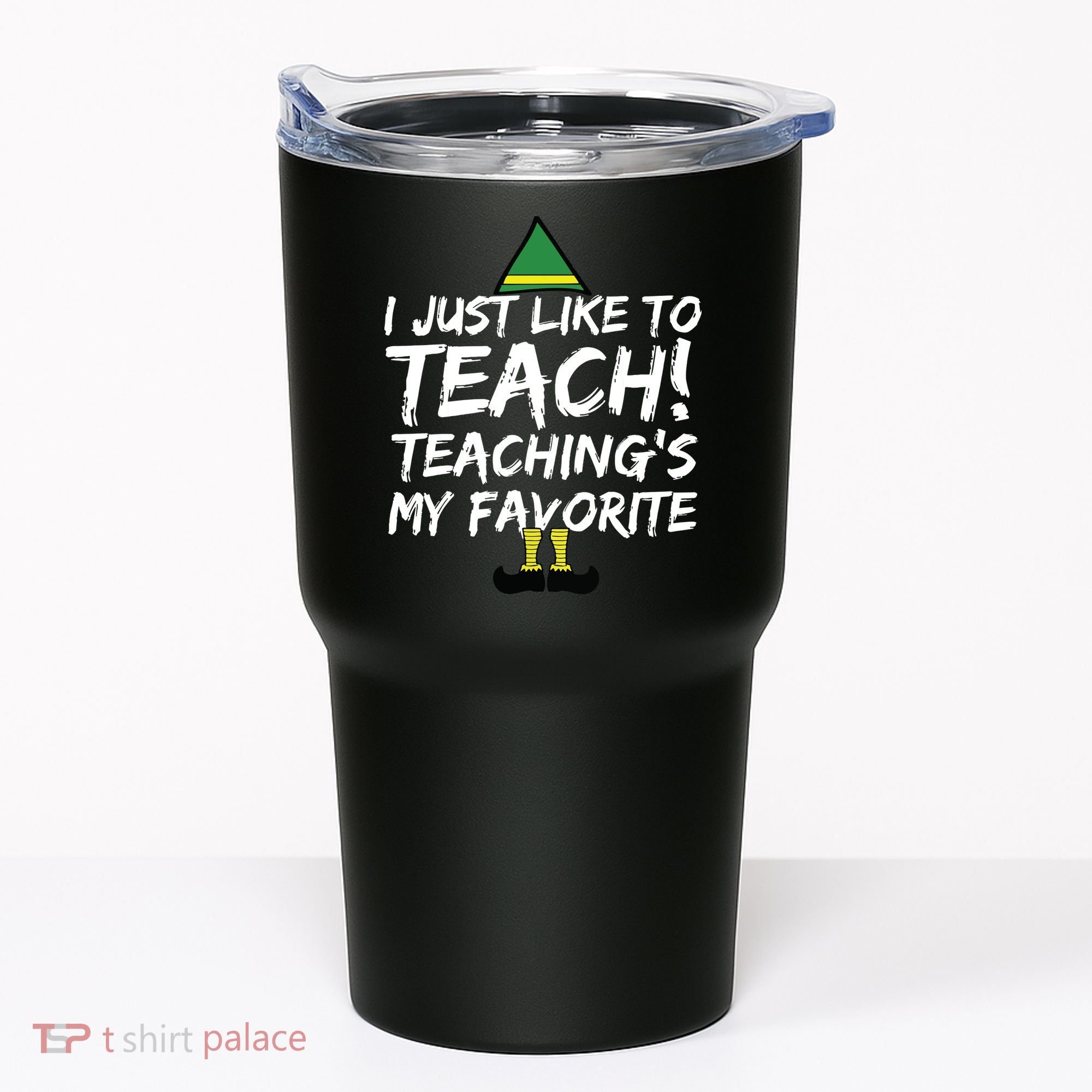 Funny Teacher Christmas Teaching Is My Favorite Tumbler
