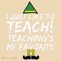 Funny Teacher Christmas Teaching Is My Favorite Doggie Tank thumb 4