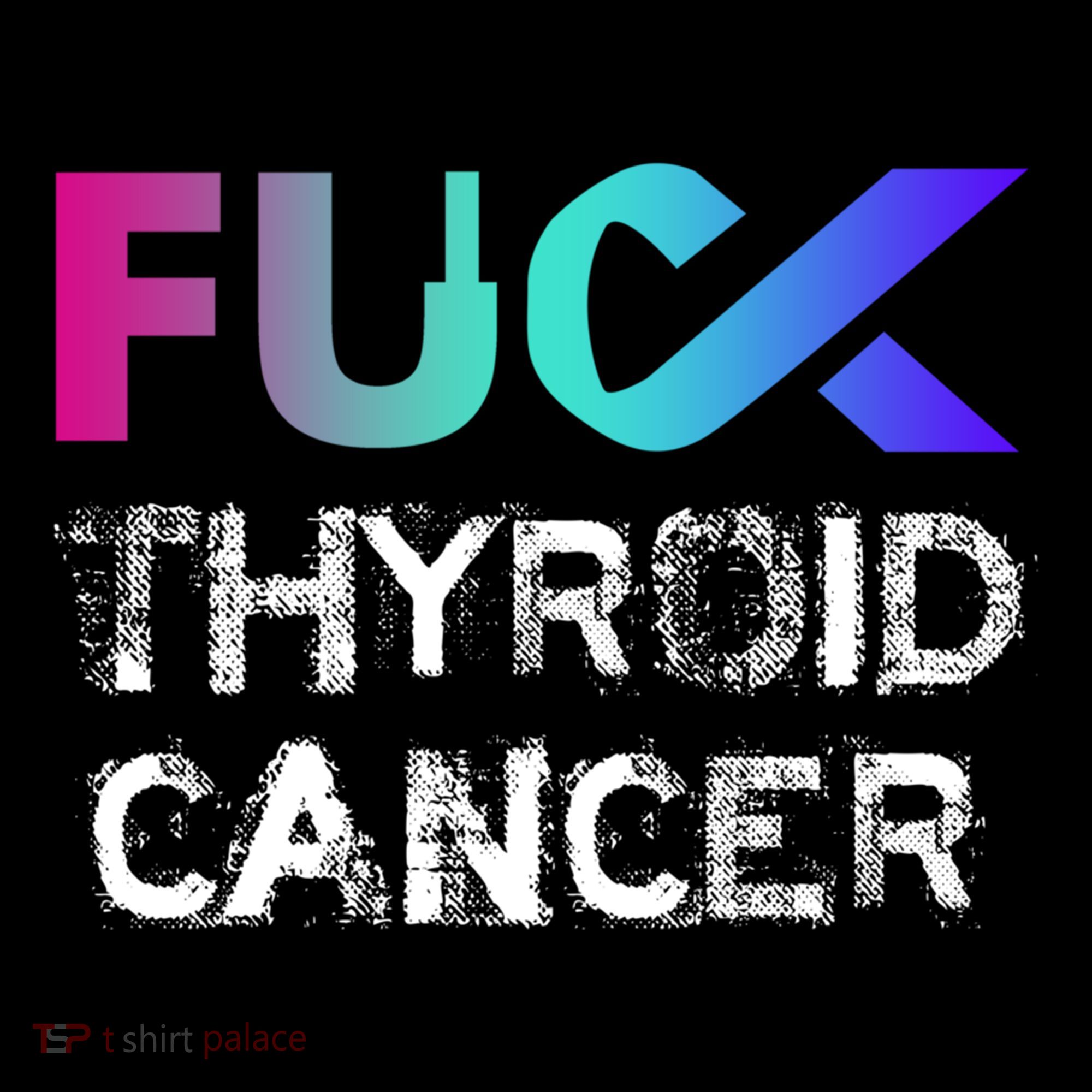 Fuck Thyroid Cancer Awareness Gift Backpack