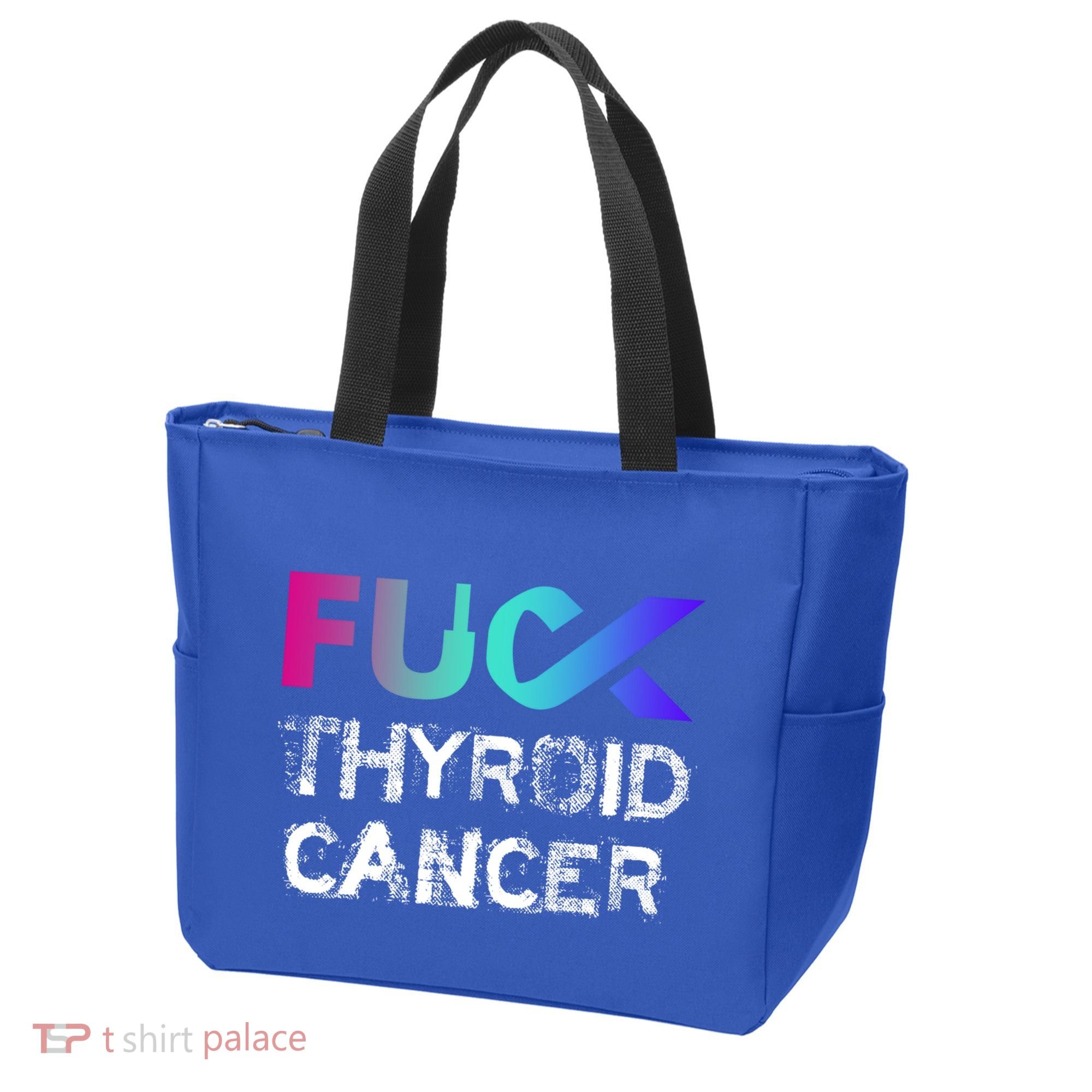 Fuck Thyroid Cancer Awareness Gift Tote Bag