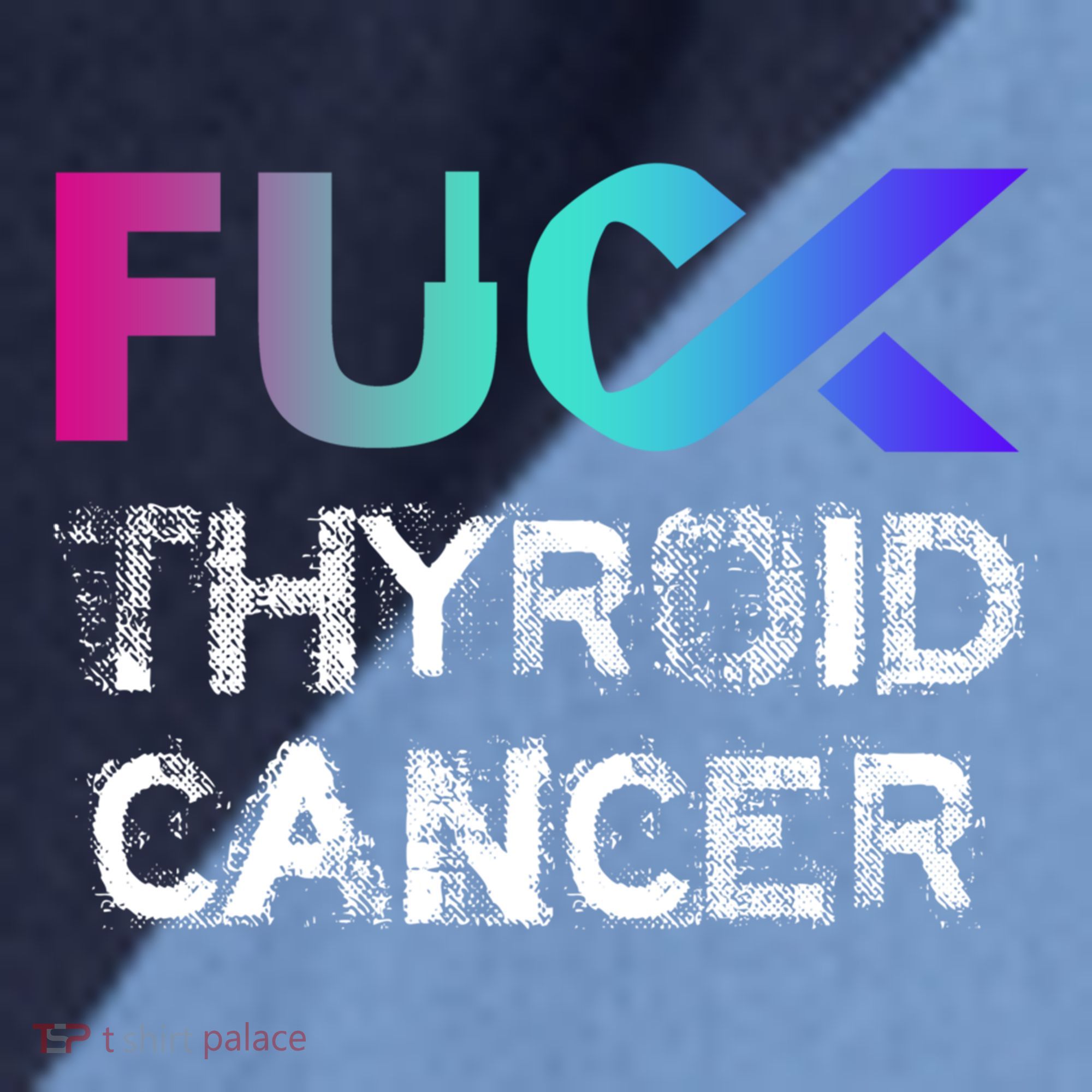 Fuck Thyroid Cancer Awareness Gift Raglan Baseball Sleeve Shirt
