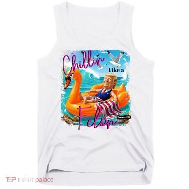 Funny Trump Chillin Like A Felon Tank Top