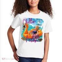 Funny Trump Chillin Like A Felon Kids T-Shirt thumb 2