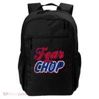 Fear The Chop Legendary Atlanta Baseball TShirt Backpack thumb 0