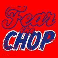 Fear The Chop Legendary Atlanta Baseball TShirt Santa Hat thumb 1
