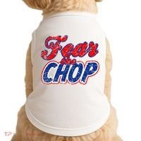 Fear The Chop Legendary Atlanta Baseball TShirt Doggie Tank thumb 0