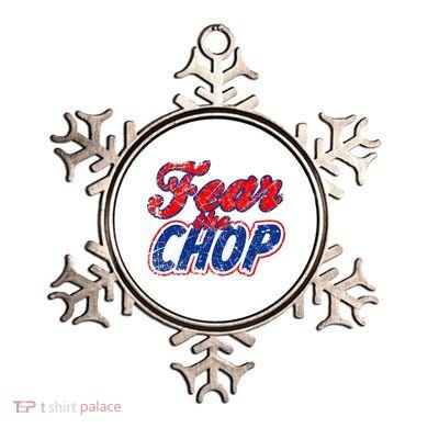 Fear The Chop Legendary Atlanta Baseball TShirt Ornament