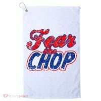 Fear The Chop Legendary Atlanta Baseball TShirt Golf Towel thumb 0