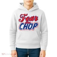 Fear The Chop Legendary Atlanta Baseball TShirt Kids Hoodie thumb 4