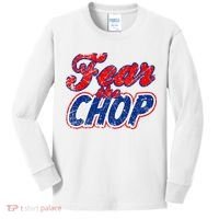 Fear The Chop Legendary Atlanta Baseball TShirt Kids Long Sleeve Shirt thumb 0