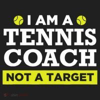 Funny Tennis Coach Gift Not A Target TShirt Women's Sweatshirt thumb 2