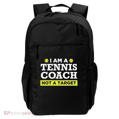 Funny Tennis Coach Gift Not A Target TShirt Backpack