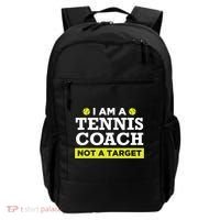 Funny Tennis Coach Gift Not A Target TShirt Backpack thumb 0