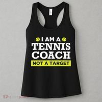 Funny Tennis Coach Gift Not A Target TShirt Women's Tank Top thumb 3