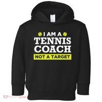 Funny Tennis Coach Gift Not A Target TShirt Toddler Hoodie thumb 0