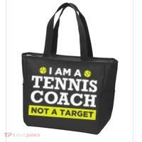 Funny Tennis Coach Gift Not A Target TShirt Tote Bag thumb 3