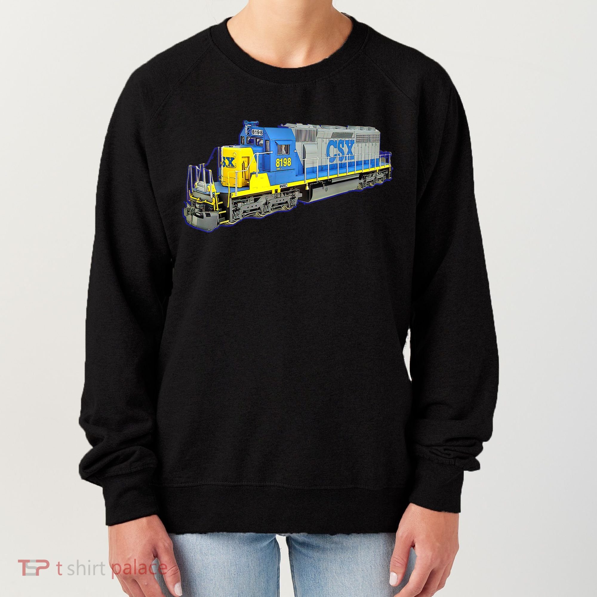 Freight Train CSX Engine Women's Sweatshirt