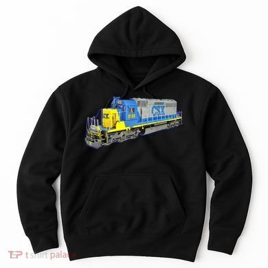 Freight Train CSX Engine Hoodie