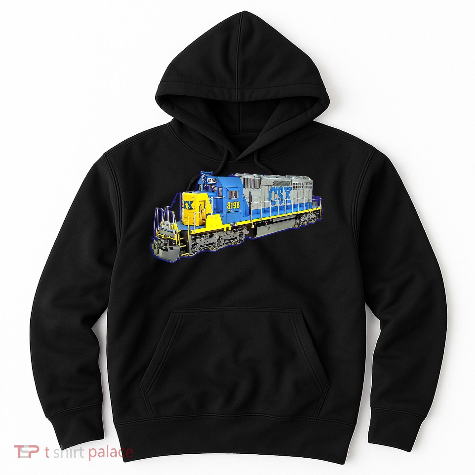 Freight Train CSX Engine Hoodie