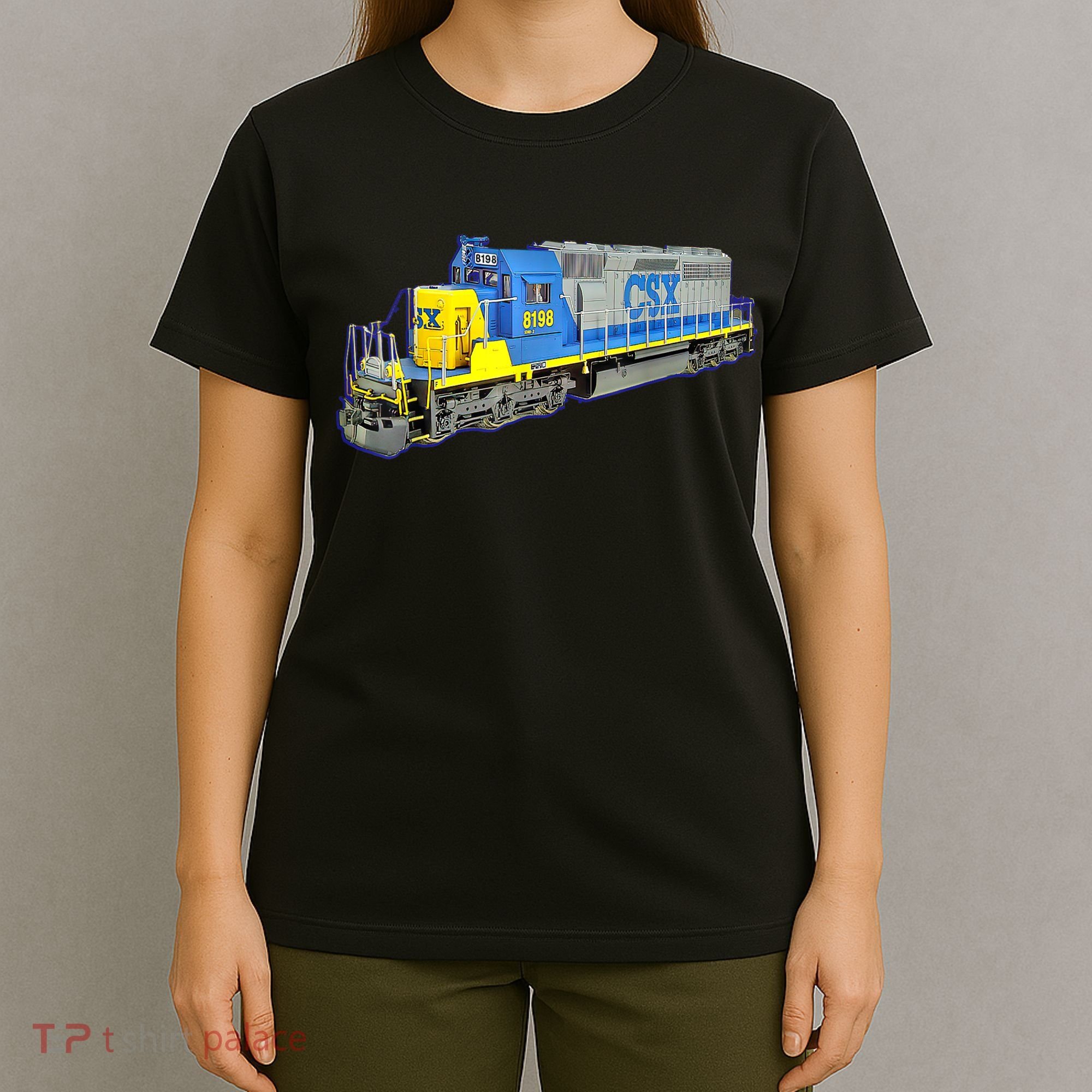 Freight Train CSX Engine T-Shirt