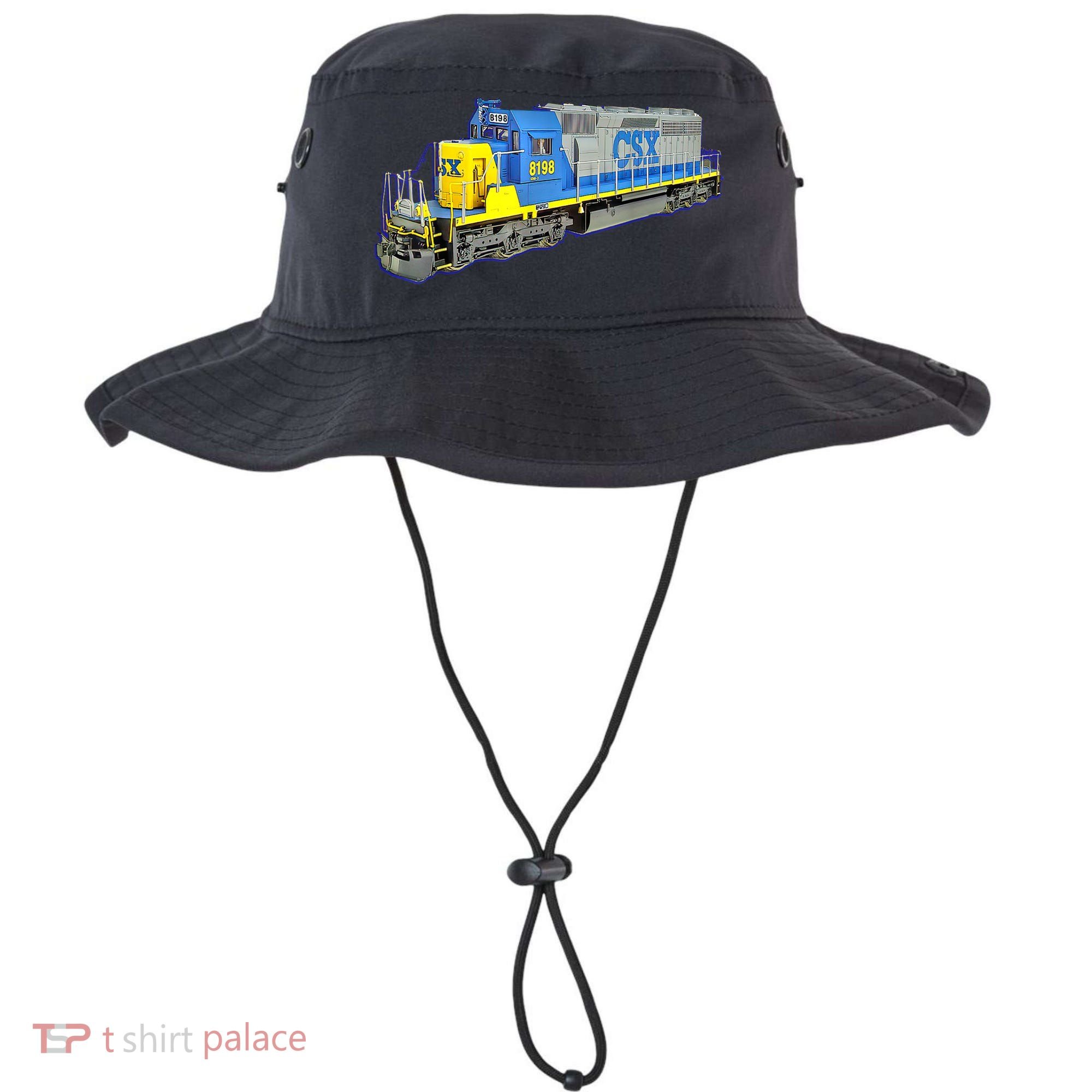 Freight Train CSX Engine Bucket Hat