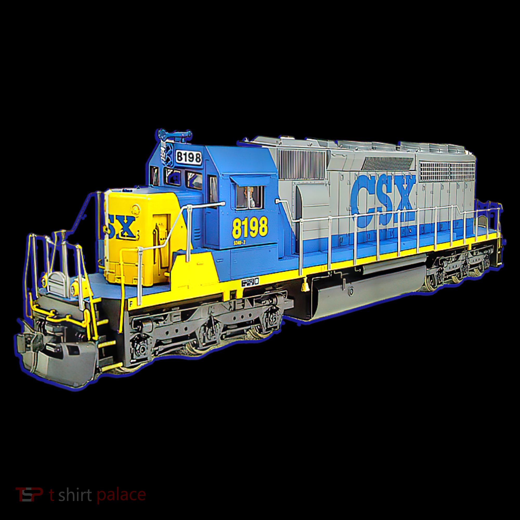 Freight Train CSX Engine Coffee Mug