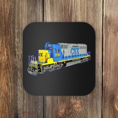 Freight Train CSX Engine Coaster