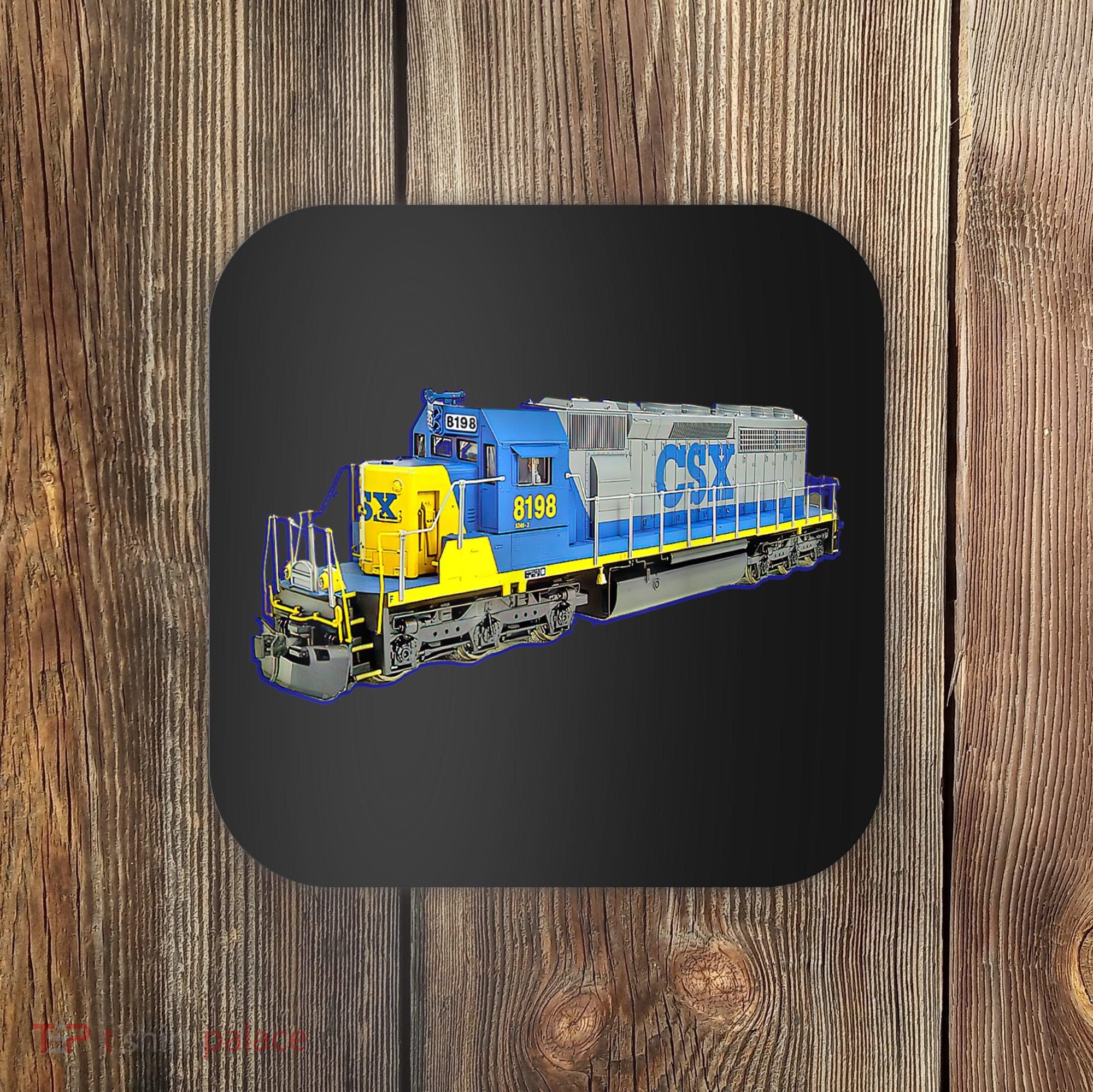 Freight Train CSX Engine Coaster