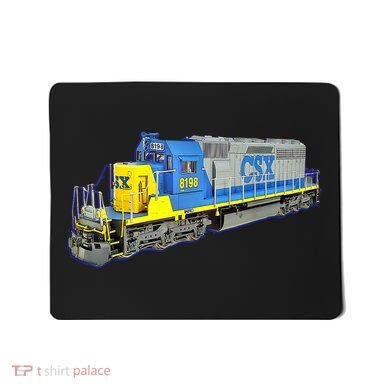 Freight Train CSX Engine Mousepad