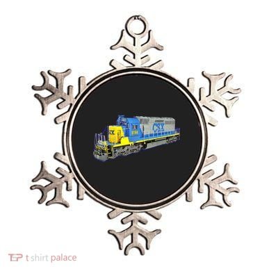 Freight Train CSX Engine Ornament