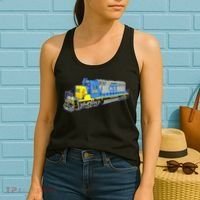 Freight Train CSX Engine Women's Tank Top thumb 2